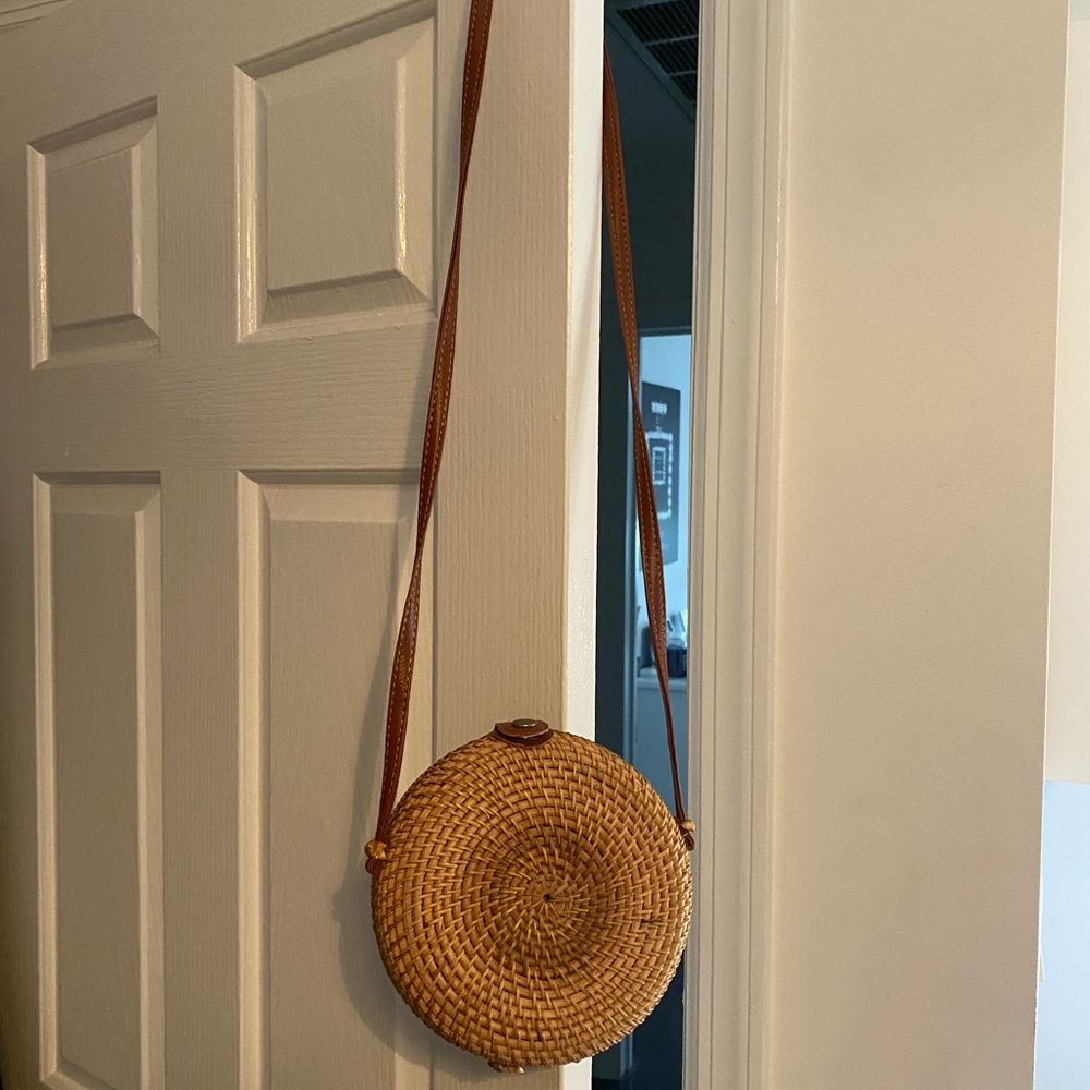 Woven Crossbody Bag